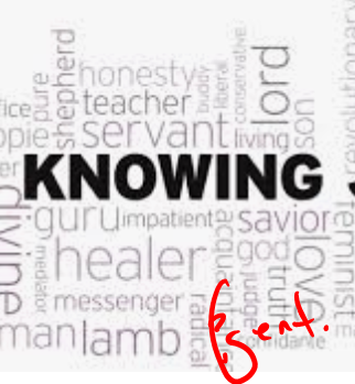 Knowing the word is in Jesus