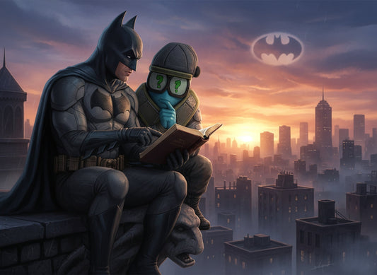 Batman with a bible/ Bible study